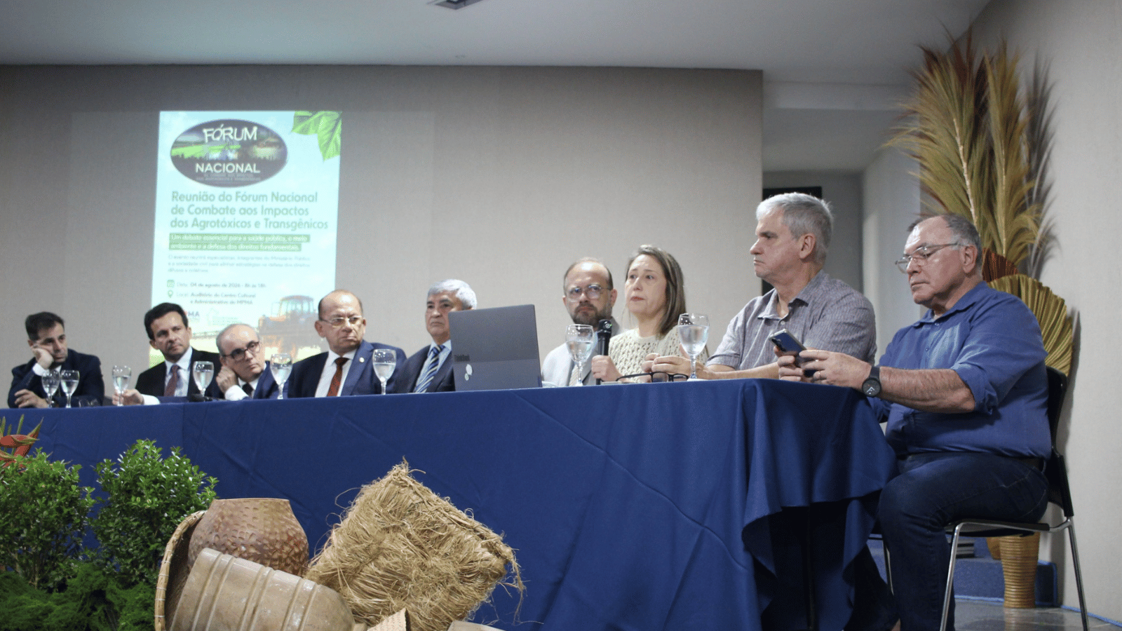 Assema participa da 3ª Reunião do Fórum Nacional de Combate aos Impactos dos Agrotóxicos e Transgênicos sediada pelo MPMA